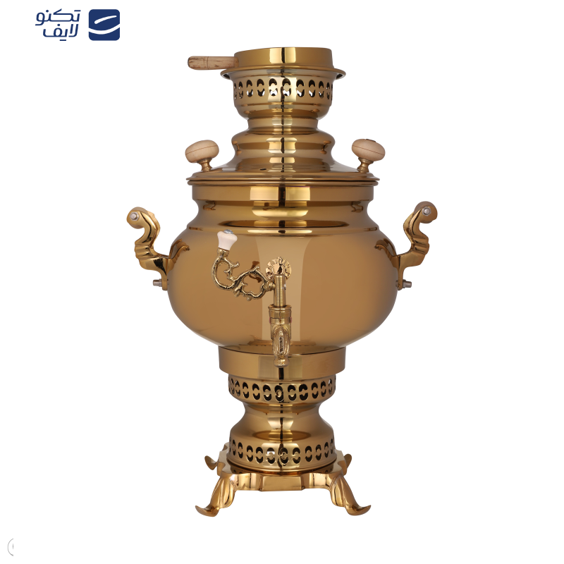 سماور ذغالی زرین مدل زرینه کد 300 ظرفیت 3 لیتر سماور ذغالی زرین مدل زرینه کد 300 ظرفیت 3 لیتر