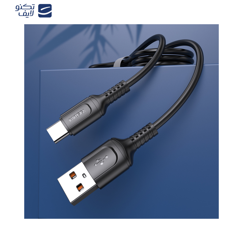 کابل تبدیل USB به USB-C کاکوسیگا مدل KSC-805 طول 1 متر کابل تبدیل USB به USB-C کاکوسیگا مدل KSC-805 طول 1 متر