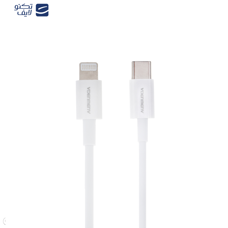 کابل تبدیل USB-C به لایتنینگ وی دنمن وی مدل D65L طول 2 متر کابل تبدیل USB-C به لایتنینگ وی دنمن وی مدل D65L طول 2 متر