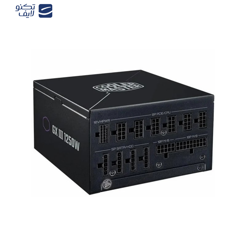 منبع تغذیه کامپیوتر کولر مستر مدل  GX III GOLD 1250 Bk منبع تغذیه کامپیوتر کولر مستر مدل  GX III GOLD 1250 Bk