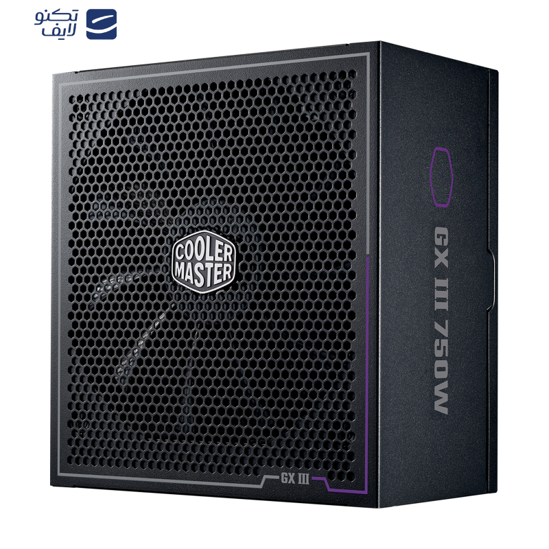 منبع تغذیه کامپیوتر کولر مستر مدل GX III GOLD 750 منبع تغذیه کامپیوتر کولر مستر مدل GX III GOLD 750