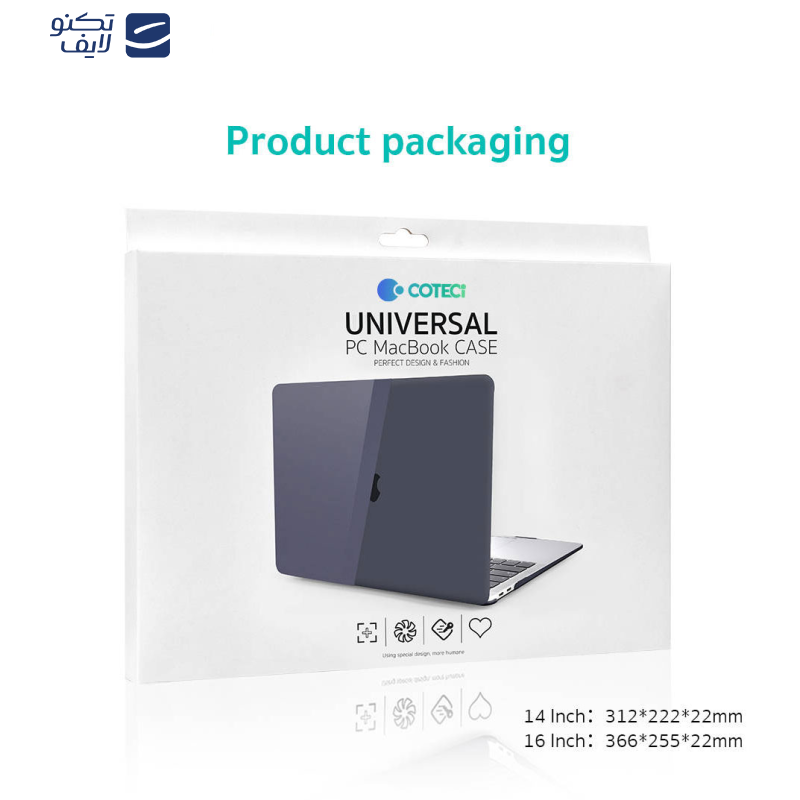 کاور محافظ کوتتسی مدل 11008 مناسب برای مک بوک پرو 14 اینچی کاور محافظ کوتتسی مدل 11008 مناسب برای مک بوک پرو 14 اینچی