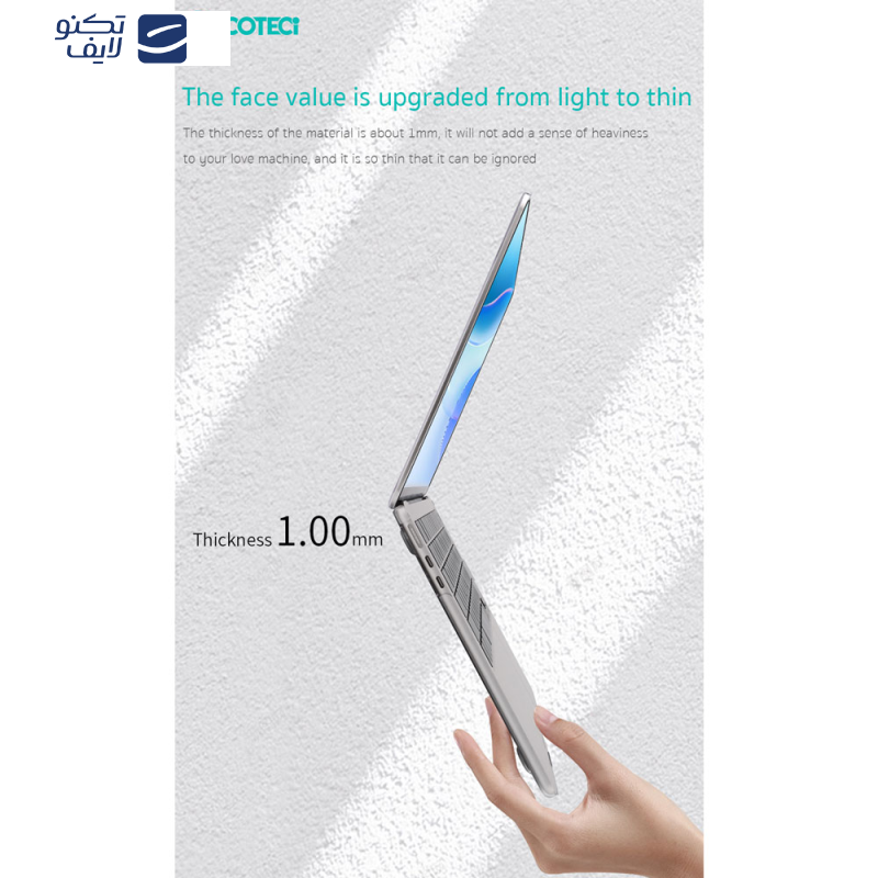 کاور محافظ کوتتسی مدل 11012 مناسب برای مک بوک پرو 14 اینچ A2442/ A2779/A2918 کاور محافظ کوتتسی مدل 11012 مناسب برای مک بوک پرو 14 اینچ A2442/ A2779/A2918