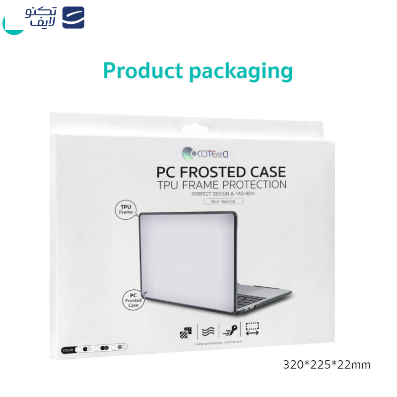 کاور محافظ کوتتسی مدل 11016 مناسب برای مک بوک پرو 16 اینچی کاور محافظ کوتتسی مدل 11016 مناسب برای مک بوک پرو 16 اینچی