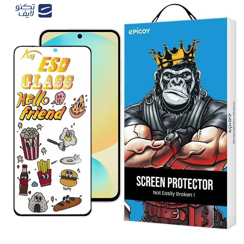 محافظ صفحه نمایش اپیکوی مدل ESD 2024 مناسب برای گوشی موبایل سامسونگ Galaxy S24 FE/ A55/ A35 محافظ صفحه نمایش اپیکوی مدل ESD 2024 مناسب برای گوشی موبایل سامسونگ Galaxy S24 FE/ A55/ A35