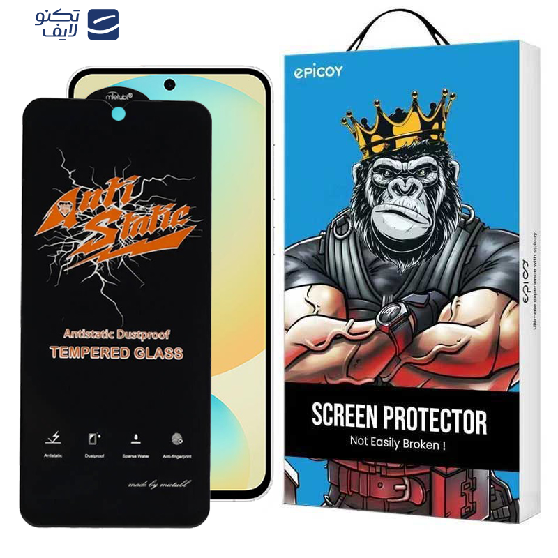 محافظ صفحه نمایش اپیکوی مدل AntiStatic DustProof مناسب برای گوشی موبایل سامسونگ Galaxy S24 Fe/ A55/ A35 محافظ صفحه نمایش اپیکوی مدل AntiStatic DustProof مناسب برای گوشی موبایل سامسونگ Galaxy S24 Fe/ A55/ A35