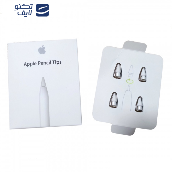 نوک قلم لمسی اپل مدل Pencil Tips بسته 4 عددی نوک قلم لمسی اپل مدل Pencil Tips بسته 4 عددی