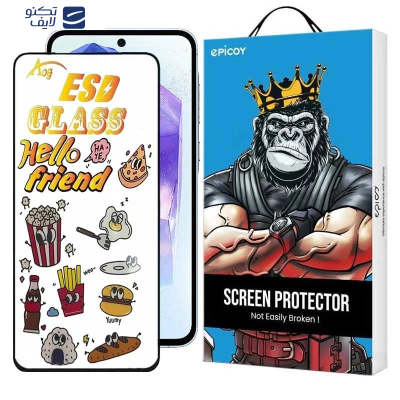محافظ صفحه نمایش اپیکوی مدل ESD 2024 مناسب برای گوشی موبایل سامسونگ Galaxy M35/ A55/ A35 محافظ صفحه نمایش اپیکوی مدل ESD 2024 مناسب برای گوشی موبایل سامسونگ Galaxy M35/ A55/ A35