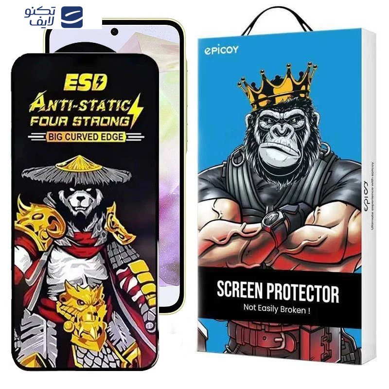 محافظ صفحه نمایش اپیکوی مدل Warrior ESD مناسب برای گوشی موبایل سامسونگ Galaxy M35/ A55/ A35 محافظ صفحه نمایش اپیکوی مدل Warrior ESD مناسب برای گوشی موبایل سامسونگ Galaxy M35/ A55/ A35