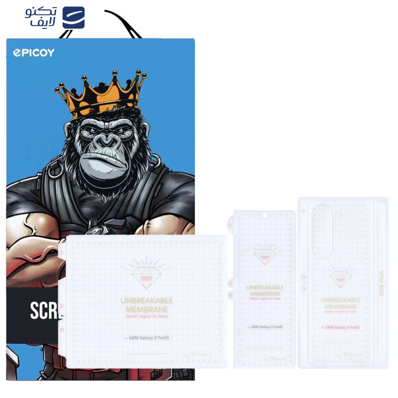 محافظ صفحه نمایش اپیکوی مدل Hydrogel مناسب برای گوشی موبایل سامسونگ Galaxy Z Fold 6 محافظ صفحه نمایش اپیکوی مدل Hydrogel مناسب برای گوشی موبایل سامسونگ Galaxy Z Fold 6