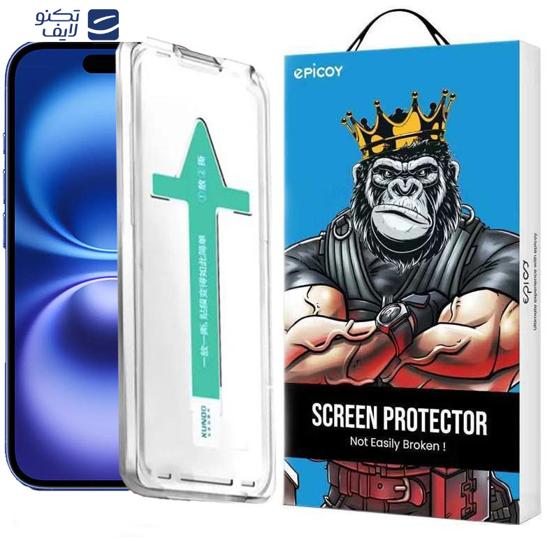 محافظ صفحه نمایش اپیکوی مدل Xundd Axe Easy install مناسب برای گوشی موبایل اپل iPhone 16 / iPhone 15 محافظ صفحه نمایش اپیکوی مدل Xundd Axe Easy install مناسب برای گوشی موبایل اپل iPhone 16 / iPhone 15