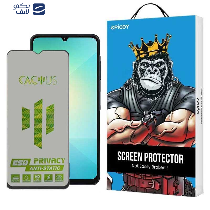 محافظ صفحه نمایش حریم شخصی اپیکوی مدل Cactus-ESD-Privacy مناسب برای گوشی موبایل سامسونگ Galaxy A06/A06s/A05s/A05/F05 محافظ صفحه نمایش حریم شخصی اپیکوی مدل Cactus-ESD-Privacy مناسب برای گوشی موبایل سامسونگ Galaxy A06/A06s/A05s/A05/F05