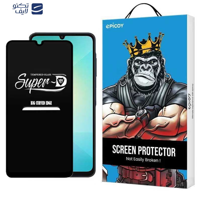 محافظ صفحه نمایش اپیکوی مدل Super 5D مناسب برای گوشی موبایل سامسونگ Galaxy A06/A06s/A05s/A05/F05  محافظ صفحه نمایش اپیکوی مدل Super 5D مناسب برای گوشی موبایل سامسونگ Galaxy A06/A06s/A05s/A05/F05