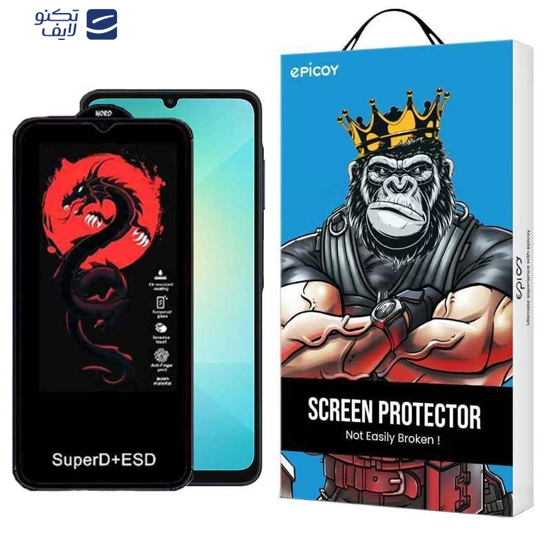 محافظ صفحه نمایش اپیکوی مدل Dragon ESD مناسب برای گوشی موبایل سامسونگ Galaxy A06/A06s/A05s/A05/F05 محافظ صفحه نمایش اپیکوی مدل Dragon ESD مناسب برای گوشی موبایل سامسونگ Galaxy A06/A06s/A05s/A05/F05