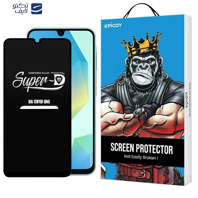 محافظ صفحه نمایش اپیکوی مدل Super 5D مناسب برای گوشی موبایل سامسونگ Galaxy A16 5G/ A16 4G محافظ صفحه نمایش اپیکوی مدل Super 5D مناسب برای گوشی موبایل سامسونگ Galaxy A16 5G/ A16 4G