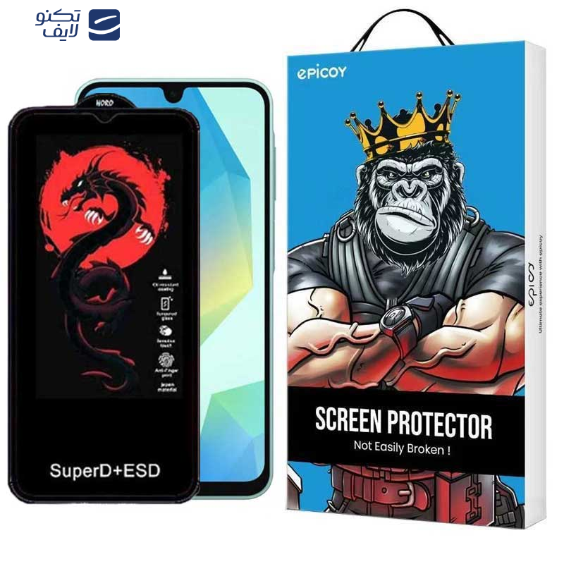 محافظ صفحه نمایش اپیکوی مدل Dragon ESD مناسب برای گوشی موبایل سامسونگ Galaxy A16 5G/ A16 4G محافظ صفحه نمایش اپیکوی مدل Dragon ESD مناسب برای گوشی موبایل سامسونگ Galaxy A16 5G/ A16 4G
