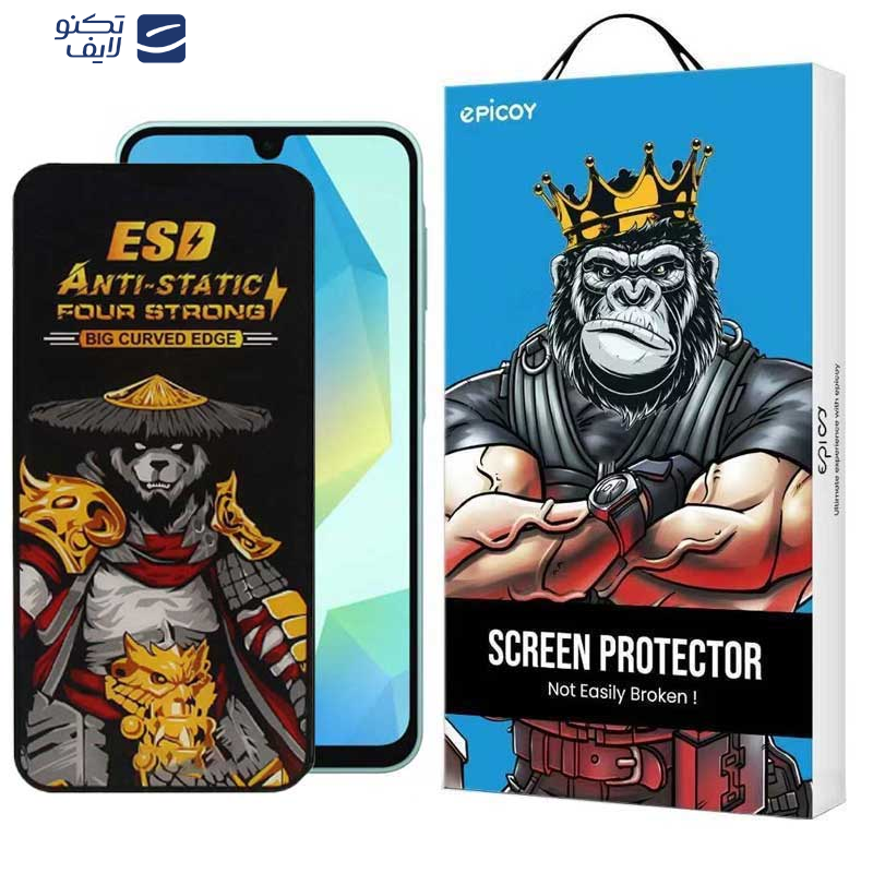 محافظ صفحه نمایش اپیکوی مدل Warrior ESD مناسب برای گوشی موبایل سامسونگ Galaxy A16 محافظ صفحه نمایش اپیکوی مدل Warrior ESD مناسب برای گوشی موبایل سامسونگ Galaxy A16
