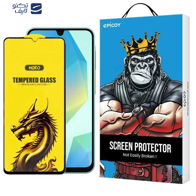 محافظ صفحه نمایش اپیکوی مدل Golden Dragon مناسب برای گوشی موبایل سامسونگ Galaxy A16 محافظ صفحه نمایش اپیکوی مدل Golden Dragon مناسب برای گوشی موبایل سامسونگ Galaxy A16
