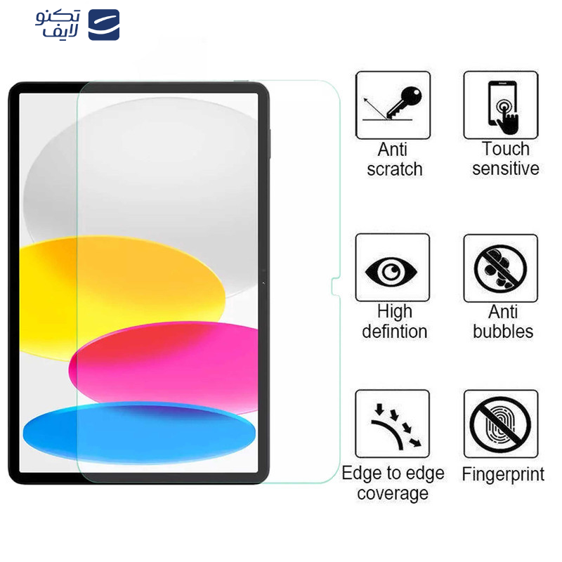 محافظ صفحه نمایش اپیکوی مدل 5D Super Power مناسب برای تبلت اپل iPad 10.9 (2022)/ iPad10 /10th Gen/ 10th generation محافظ صفحه نمایش اپیکوی مدل 5D Super Power مناسب برای تبلت اپل iPad 10.9 (2022)/ iPad10 /10th Gen/ 10th generation