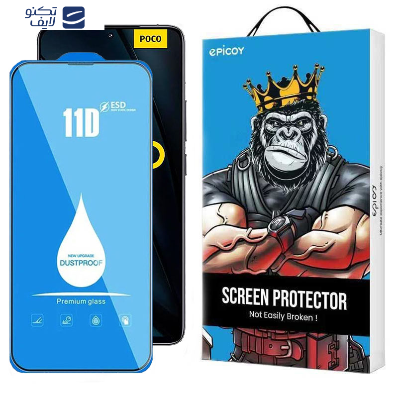 محافظ صفحه نمایش اپیکوی مدل Blue ESD مناسب برای گوشی موبایل شیائومی Poco F6 Pro/ Poco F6/ Redmi Turbo 3 محافظ صفحه نمایش اپیکوی مدل Blue ESD مناسب برای گوشی موبایل شیائومی Poco F6 Pro/ Poco F6/ Redmi Turbo 3