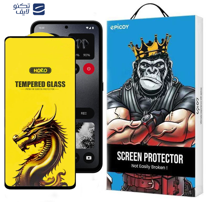 محافظ صفحه نمایش اپیکوی مدل Golden Dragon مناسب برای گوشی موبایل ناتینگ فون CMF 1 محافظ صفحه نمایش اپیکوی مدل Golden Dragon مناسب برای گوشی موبایل ناتینگ فون CMF 1