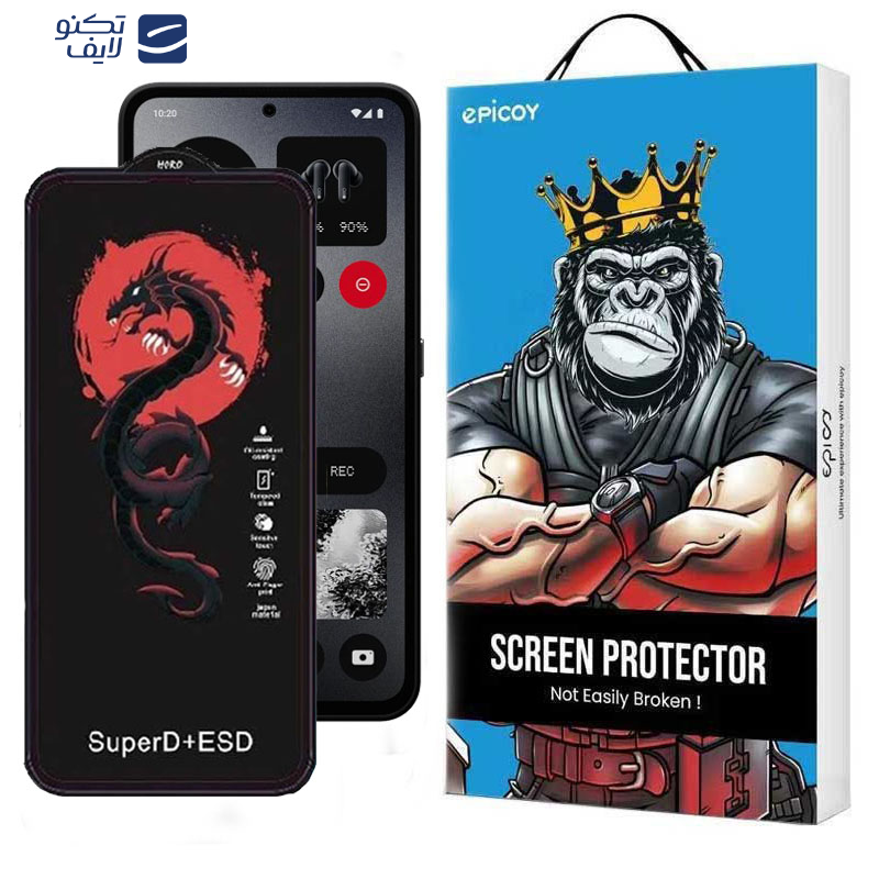 محافظ صفحه نمایش اپیکوی مدل Dragon ESD مناسب برای گوشی موبایل ناتینگ فون CMF 1 محافظ صفحه نمایش اپیکوی مدل Dragon ESD مناسب برای گوشی موبایل ناتینگ فون CMF 1