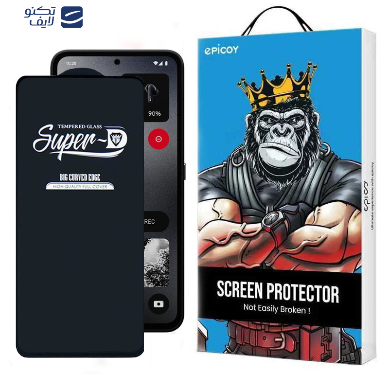 محافظ صفحه نمایش اپیکوی مدل Super 5D مناسب برای گوشی موبایل ناتینگ فون CMF 1 محافظ صفحه نمایش اپیکوی مدل Super 5D مناسب برای گوشی موبایل ناتینگ فون CMF 1