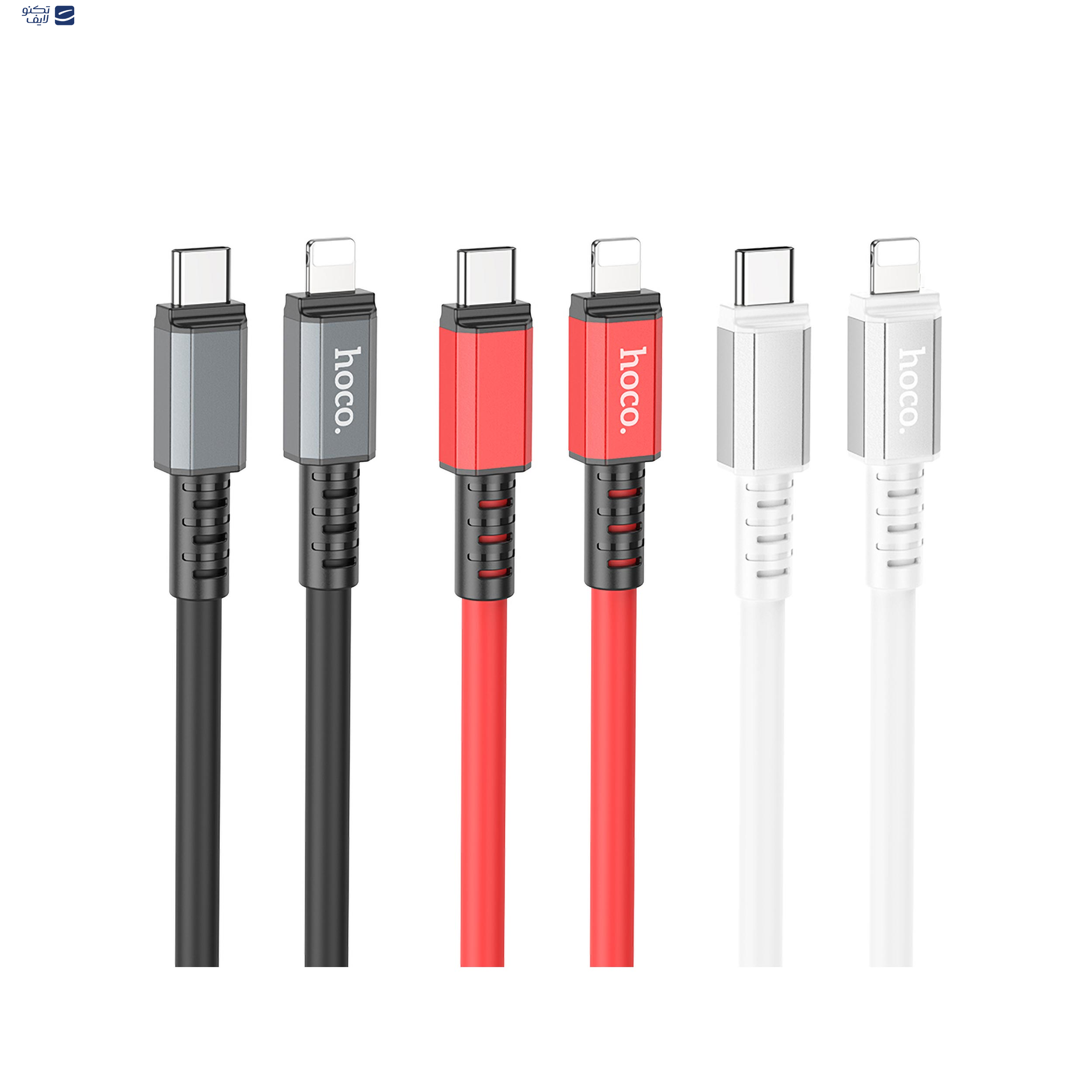 کابل تبدیل USB-C به لایتنینگ هوکو مدل X85 20W طول 1 متر   کابل تبدیل USB-C به لایتنینگ هوکو مدل X85 20W طول 1 متر