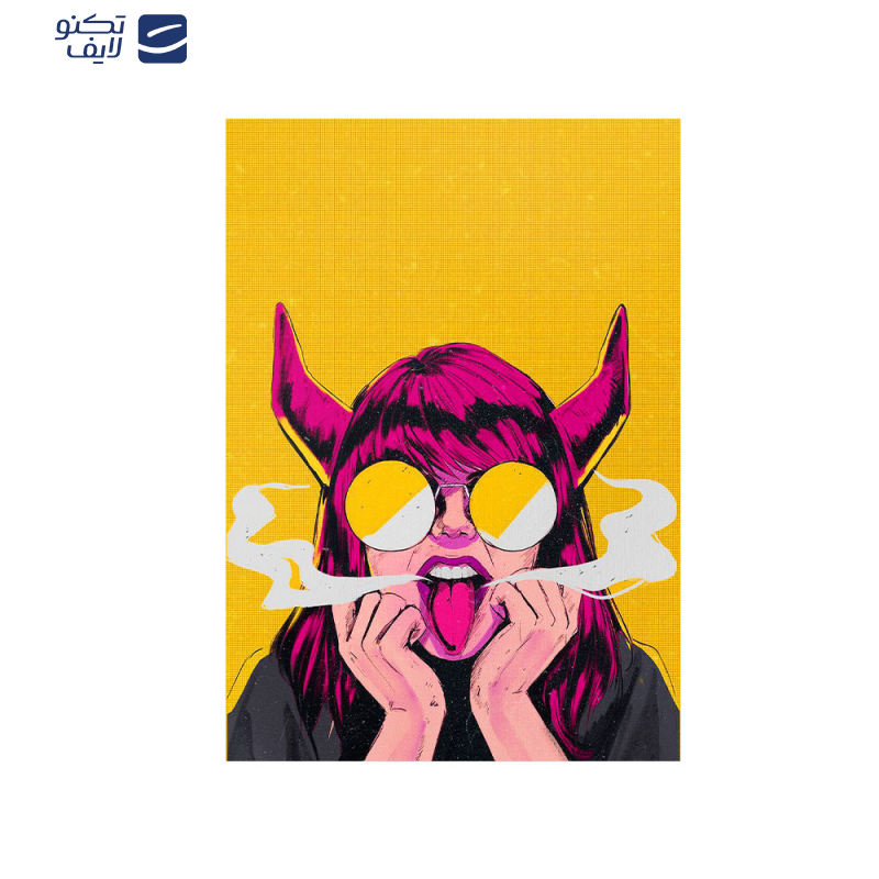 متال پوستر مستر پیکد طرح دختر شیطون کد PCD-MB1152 متال پوستر مستر پیکد طرح دختر شیطون کد PCD-MB1152