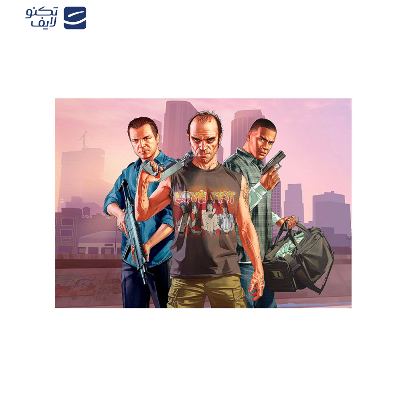 متال پوستر مستر پیکد طرح جی تی ای GTA کد PCD-MB1146 متال پوستر مستر پیکد طرح جی تی ای GTA کد PCD-MB1146