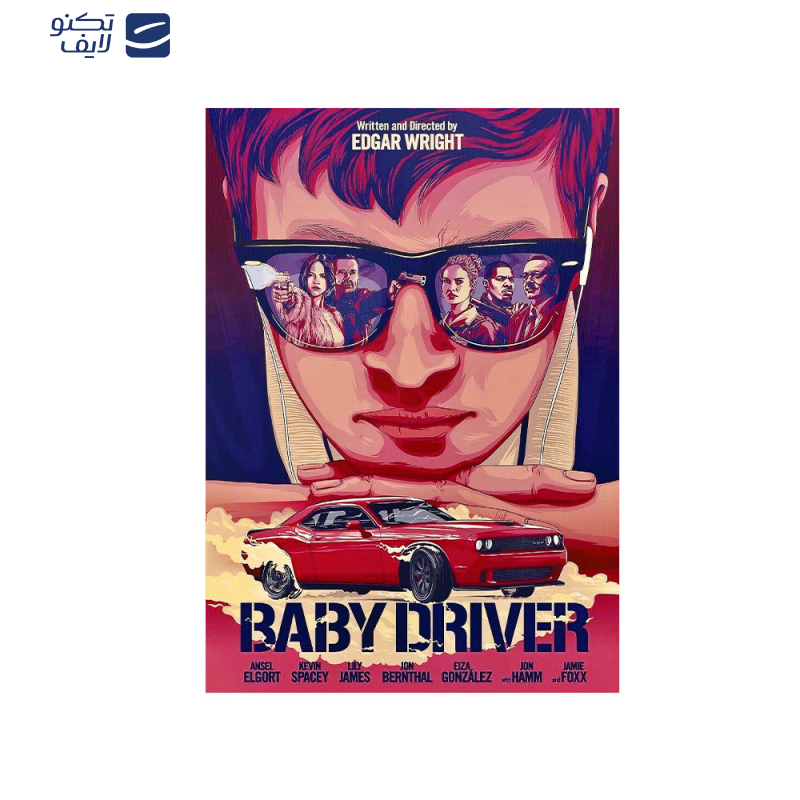 متال پوستر مستر پیکد طرح Baby Driver کد PCD-MB1132 متال پوستر مستر پیکد طرح Baby Driver کد PCD-MB1132