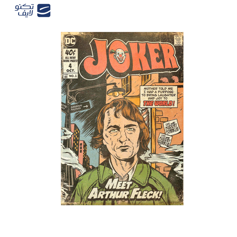 متال پوستر مستر پیکد طرح جوکر Joker کد PCD-MB1130 متال پوستر مستر پیکد طرح جوکر Joker کد PCD-MB1130