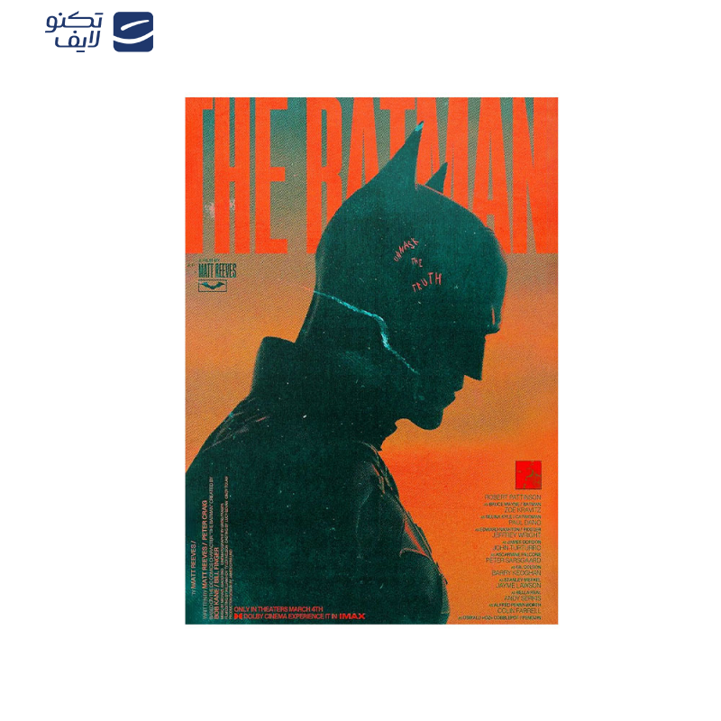 متال پوستر مستر پیکد طرح بتمن BATMAN کد PCD-MB1125 متال پوستر مستر پیکد طرح بتمن BATMAN کد PCD-MB1125