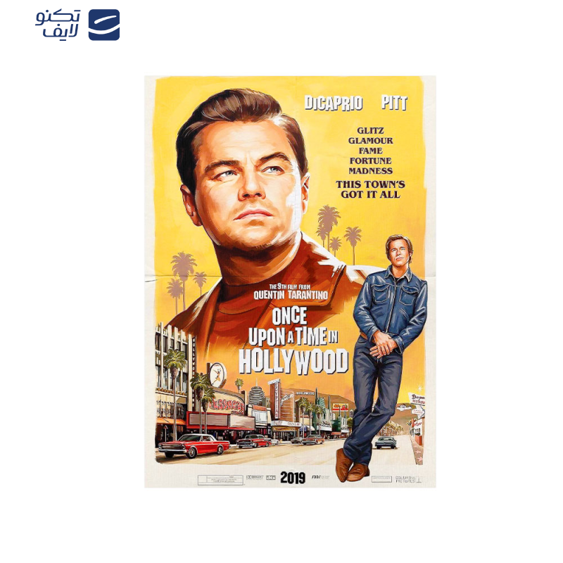 متال پوستر مستر پیکد طرح Once Upon a Time in Hollywood کد PCD-MB1116 متال پوستر مستر پیکد طرح Once Upon a Time in Hollywood کد PCD-MB1116