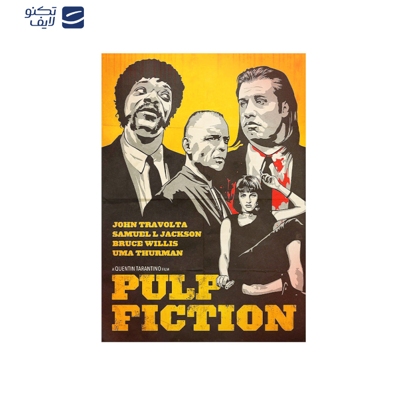 متال پوستر مستر پیکد طرح پوستر فیلم Pulp Fiction کد PCD-MB1109 متال پوستر مستر پیکد طرح پوستر فیلم Pulp Fiction کد PCD-MB1109