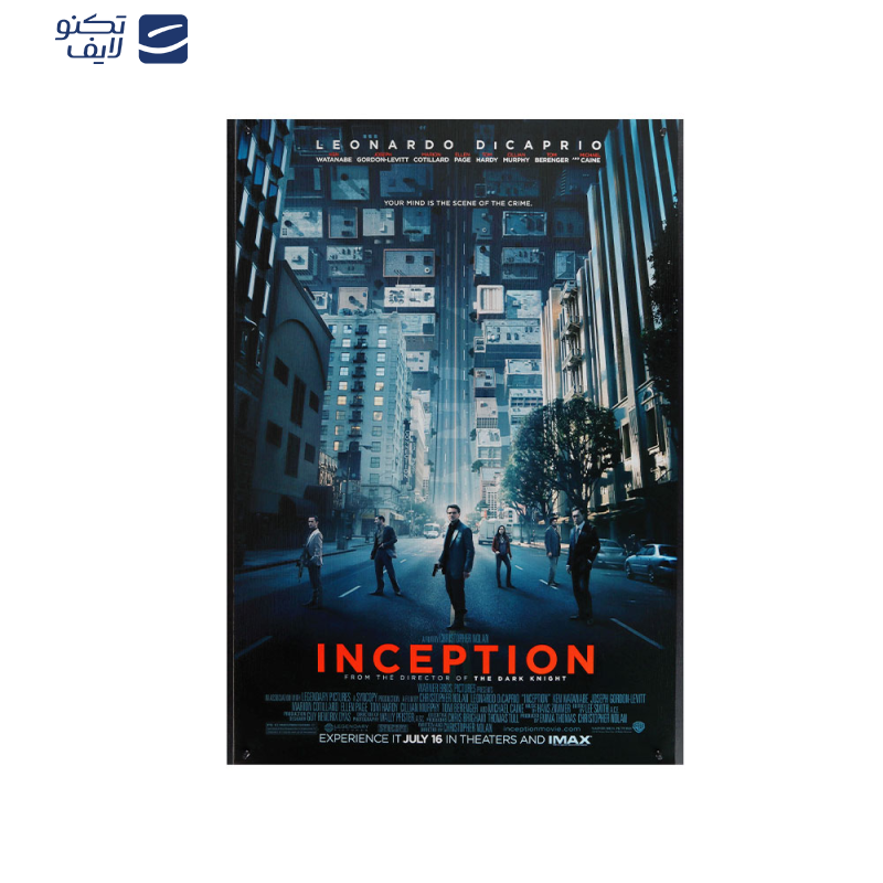 متال پوستر مستر پیکد طرح رویا INCEPTION کد PCD-MB1104 متال پوستر مستر پیکد طرح رویا INCEPTION کد PCD-MB1104