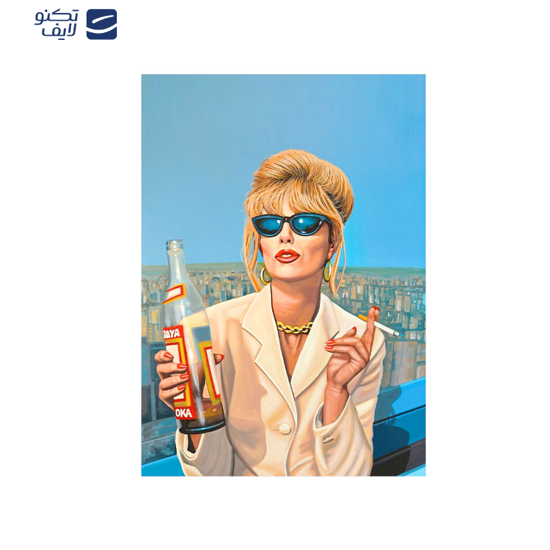 متال پوستر مستر پیکد طرح زن با سیگار و نوشیدنی کد PCD-MB1103 متال پوستر مستر پیکد طرح زن با سیگار و نوشیدنی کد PCD-MB1103