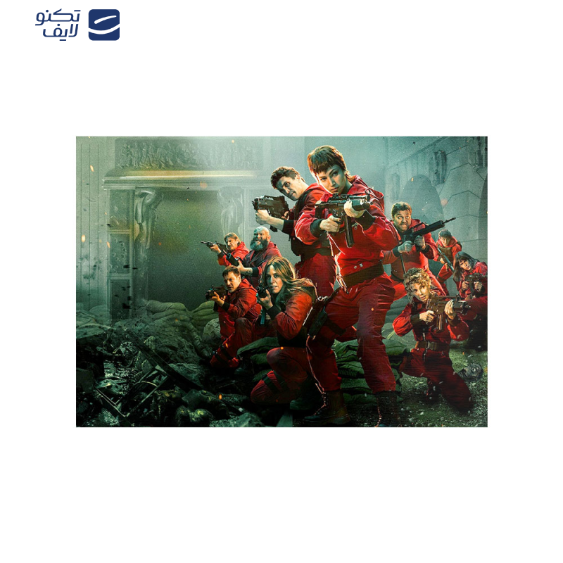 متال پوستر مستر پیکد طرح خانه کاغذی یا سرقت پول Money Heist کد PCD-MB1094 متال پوستر مستر پیکد طرح خانه کاغذی یا سرقت پول Money Heist کد PCD-MB1094