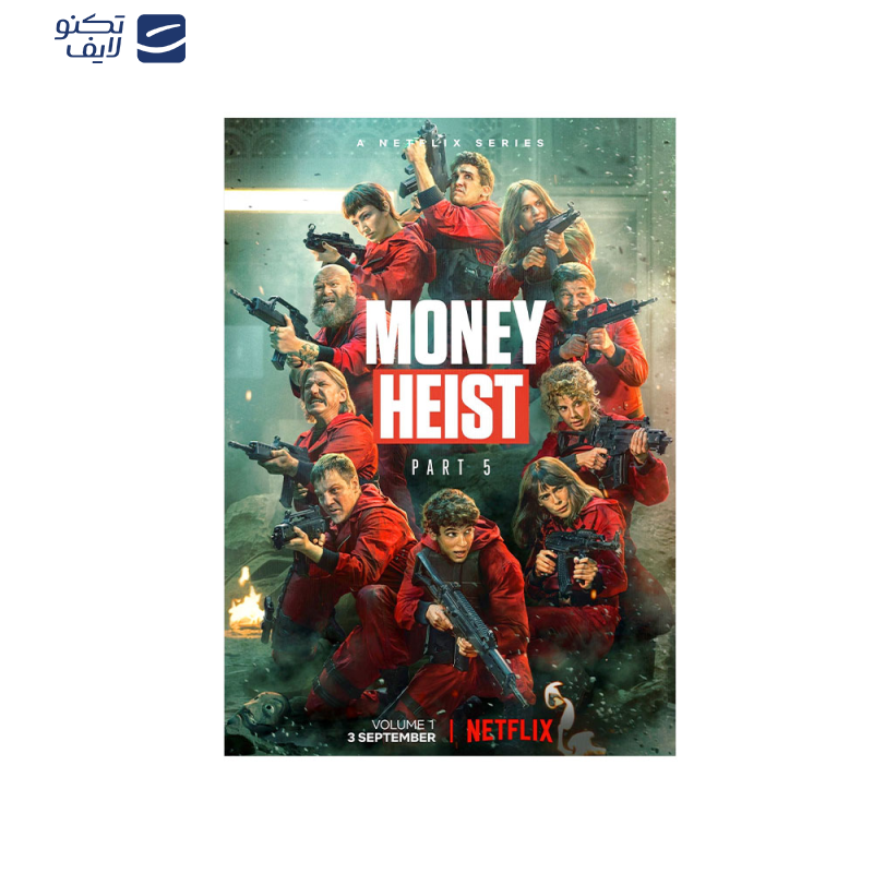 متال پوستر مستر پیکد طرح خانه کاغذی یا سرقت پول Money Heist کد PCD-MB1095 متال پوستر مستر پیکد طرح خانه کاغذی یا سرقت پول Money Heist کد PCD-MB1095