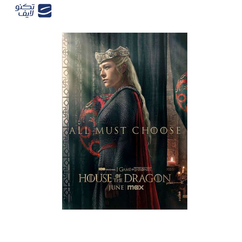 متال پوستر مستر پیکد طرح House of the Dragon خاندان اژدها کد PCD-MB1090 متال پوستر مستر پیکد طرح House of the Dragon خاندان اژدها کد PCD-MB1090