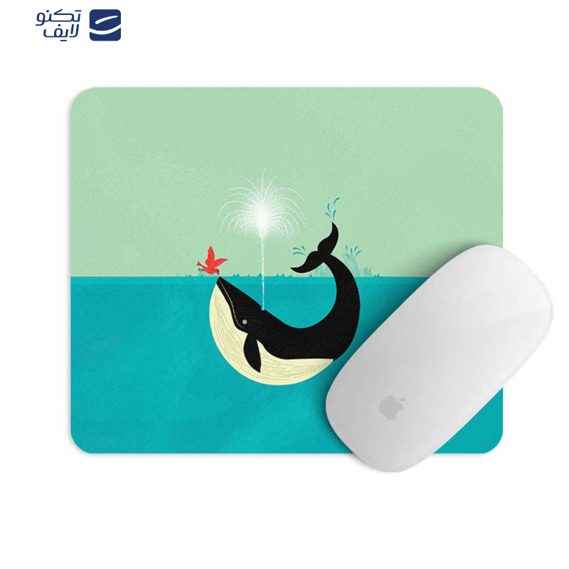 پد موس مستر پیکد طرح نهنگ کد PCD-MP1089 پد موس مستر پیکد طرح نهنگ کد PCD-MP1089