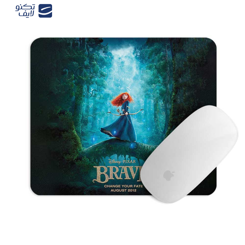 پد موس مستر پیکد طرح انیمیشن شجاع BRAVE کد PCD-MP1064 پد موس مستر پیکد طرح انیمیشن شجاع BRAVE کد PCD-MP1064