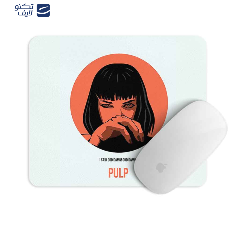 پد موس مستر پیکد طرح فیلم pulp fiction کد PCD-MP1048 پد موس مستر پیکد طرح فیلم pulp fiction کد PCD-MP1048