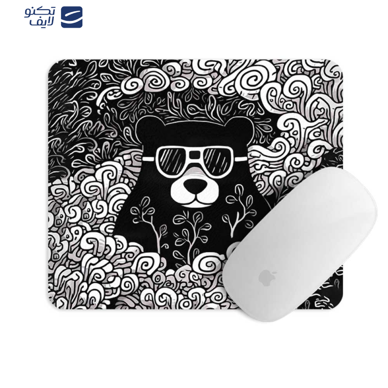 پد موس مستر پیکد طرح خرس کد PCD-MP1023 پد موس مستر پیکد طرح خرس کد PCD-MP1023