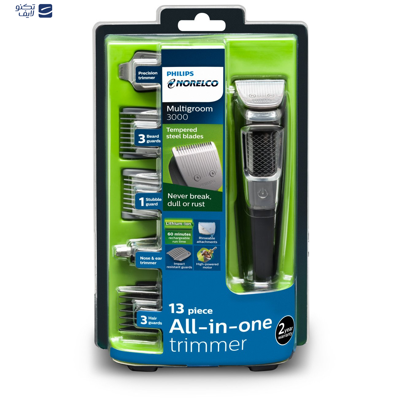 ماشین اصلاح موی سر و صورت و موزن نورلکو مدل MG3750/60 ماشین اصلاح موی سر و صورت و موزن نورلکو مدل MG3750/60