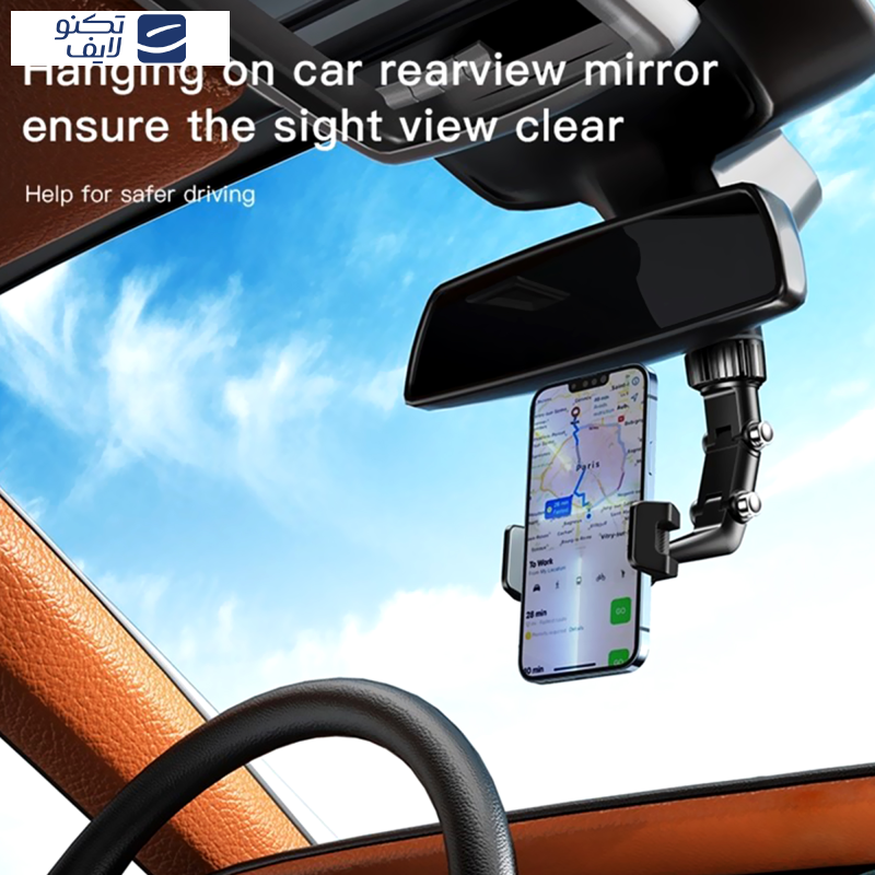 پایه نگهدارنده گوشی موبایل یسیدو مدل c192 پایه نگهدارنده گوشی موبایل یسیدو مدل c192