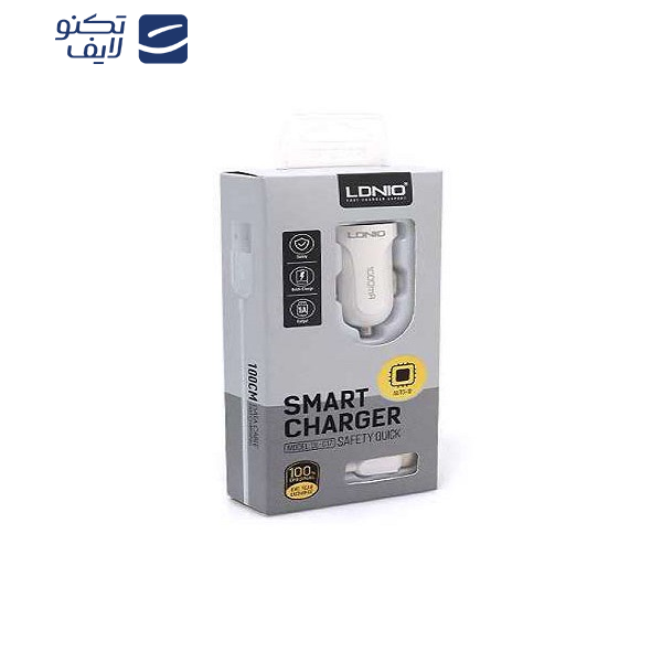 شارژر فندکی 12وات الدینیو مدل DL-C17 همراه با کابل microUSB شارژر فندکی 12وات الدینیو مدل DL-C17 همراه با کابل microUSB