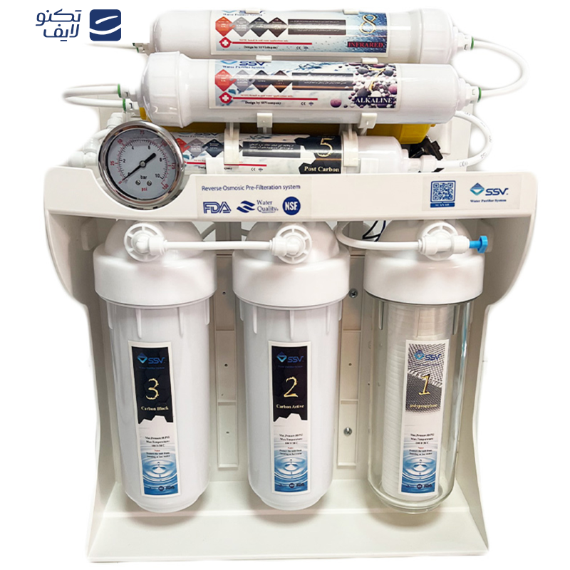 دستگاه تصفیه کننده آب اس اس وی مدل UltraPro N X1000 به همراه فیلتر