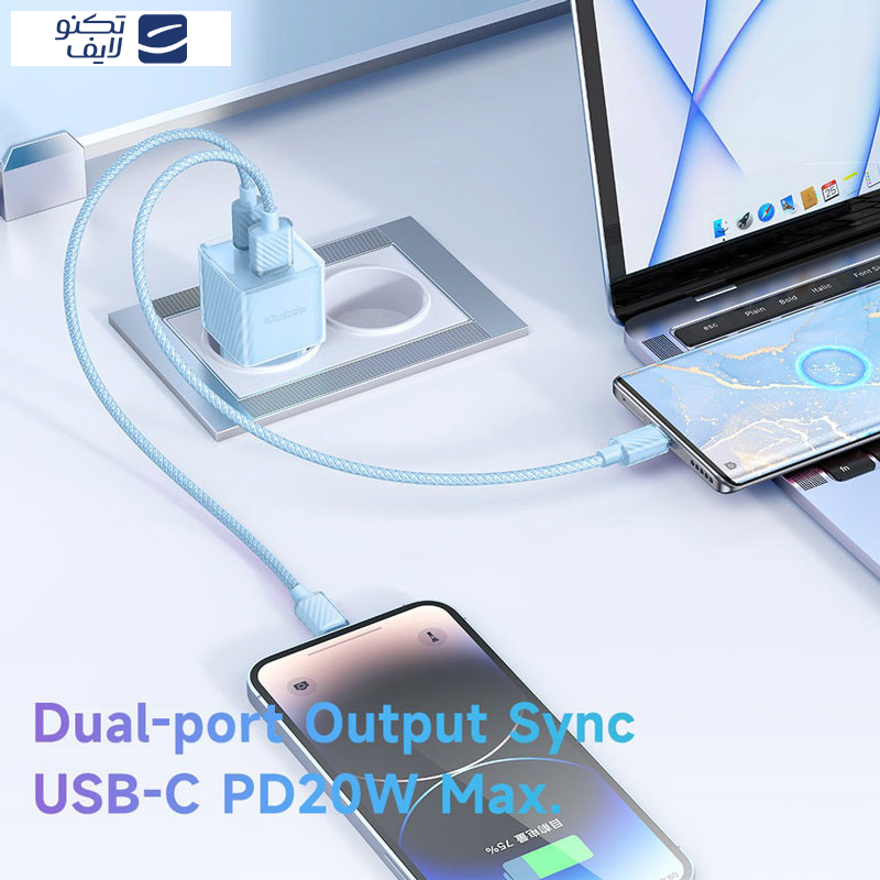 شارژر دیواری 33 وات مک دودو مدل CH-415 شارژر دیواری 33 وات مک دودو مدل CH-415