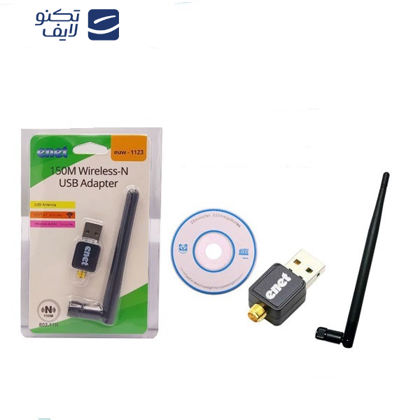 USB کارت شبکه ای نت مدل euw-1123 USB کارت شبکه ای نت مدل euw-1123